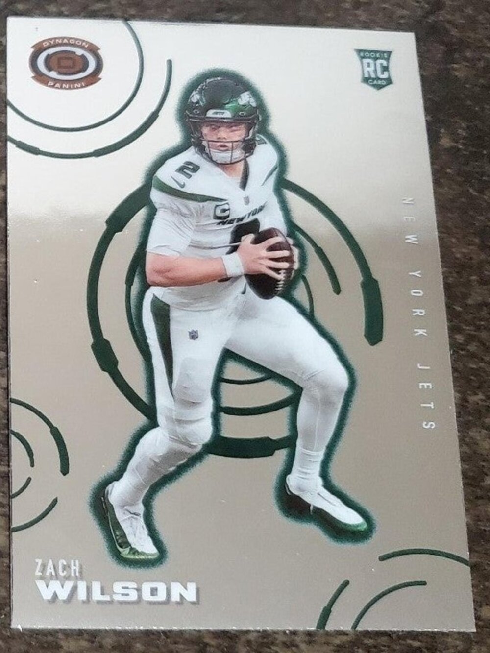 Zach Wilson 2021 Panini Chronicles Dynagon Football No. D-2